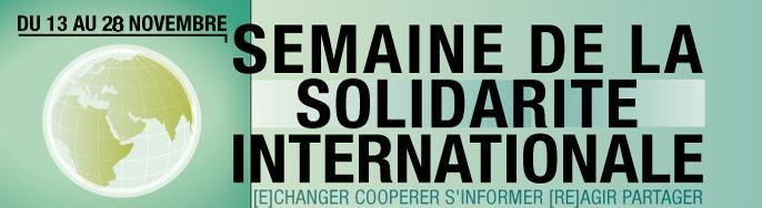 Semaine de la Solidarité Internationale