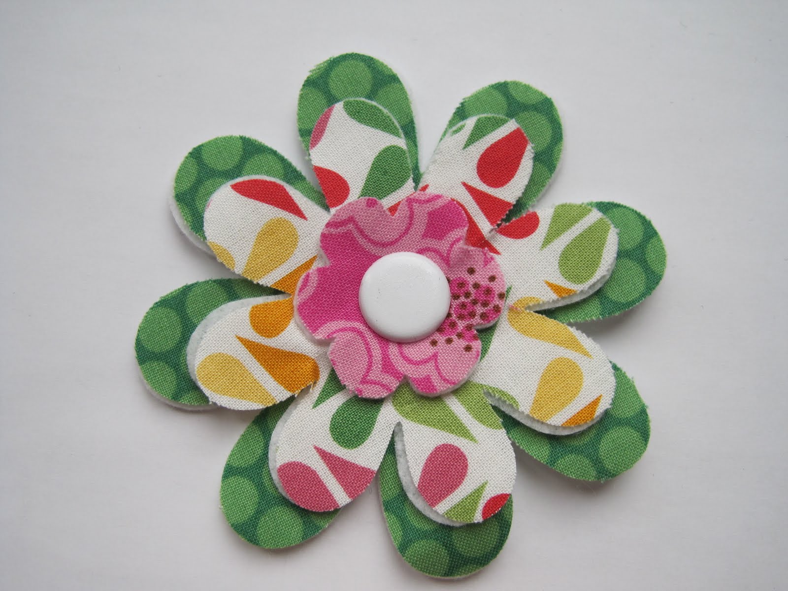 Stamp with Kasia Fabric Flowers