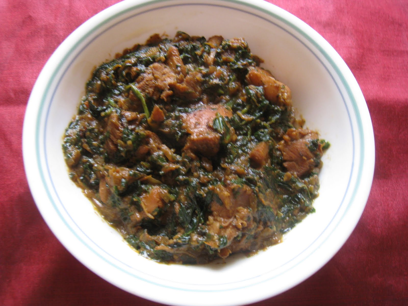 Cook to Enjoy: Palak Chicken