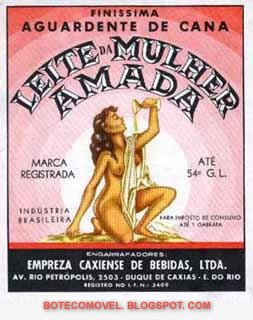 Cachaça Leite da Mulher Amada
