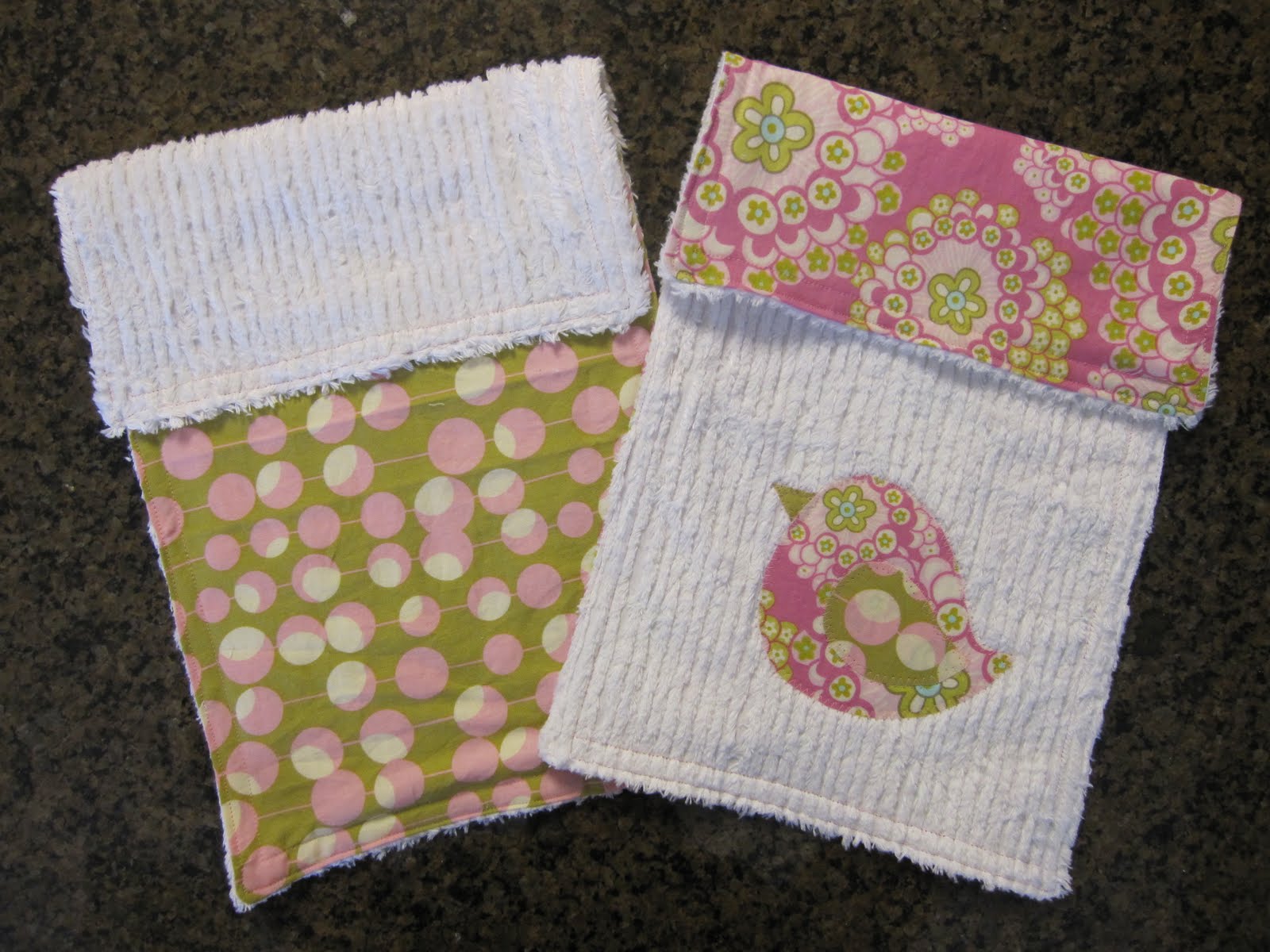 Simply Paige Boutique New Chenille Burp Cloths, Baby sets & Blankets