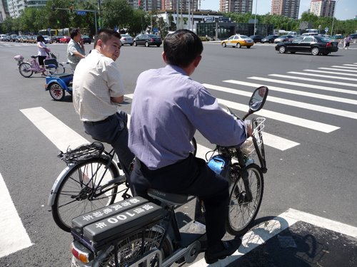 Beijing Beijing traffic congestion doesn't exist!