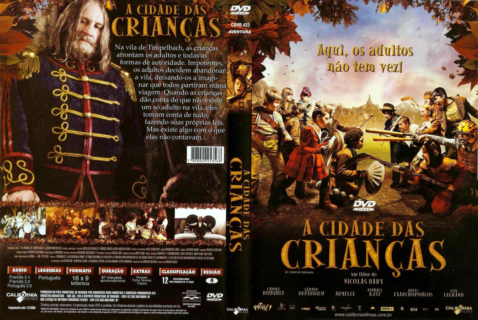 Capas Filmes Aventura A Cidade das Crianças
