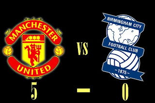 Man utd Scores, Manchester United vs Birmingham City