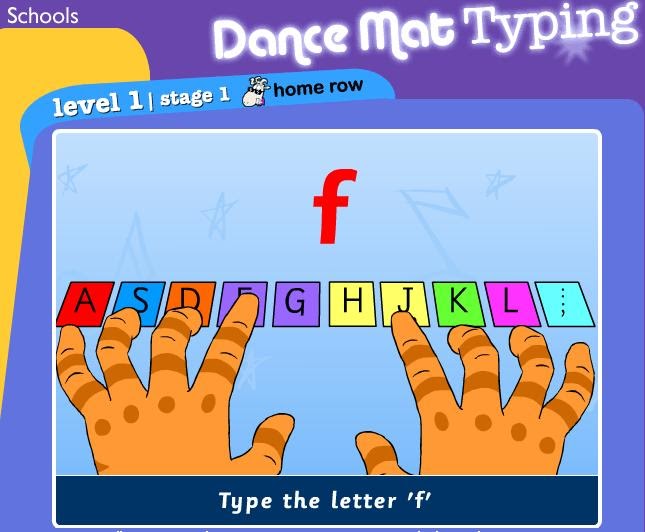 Dance Mat Typing Kids Typing Games Typing Games For Kids