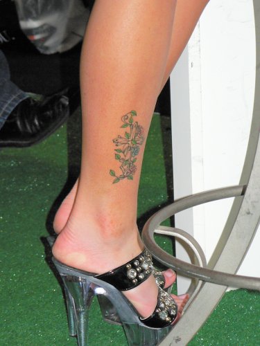 Nice ankle tattoo designs picture 4 by tatkobarba on Nov.22, 2009,