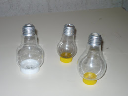 7) Old Light Bulb Flasks