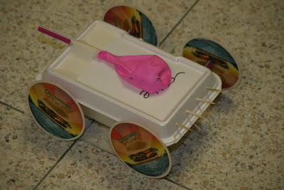 Yale High School Physics: Balloon Car Challenge 2010