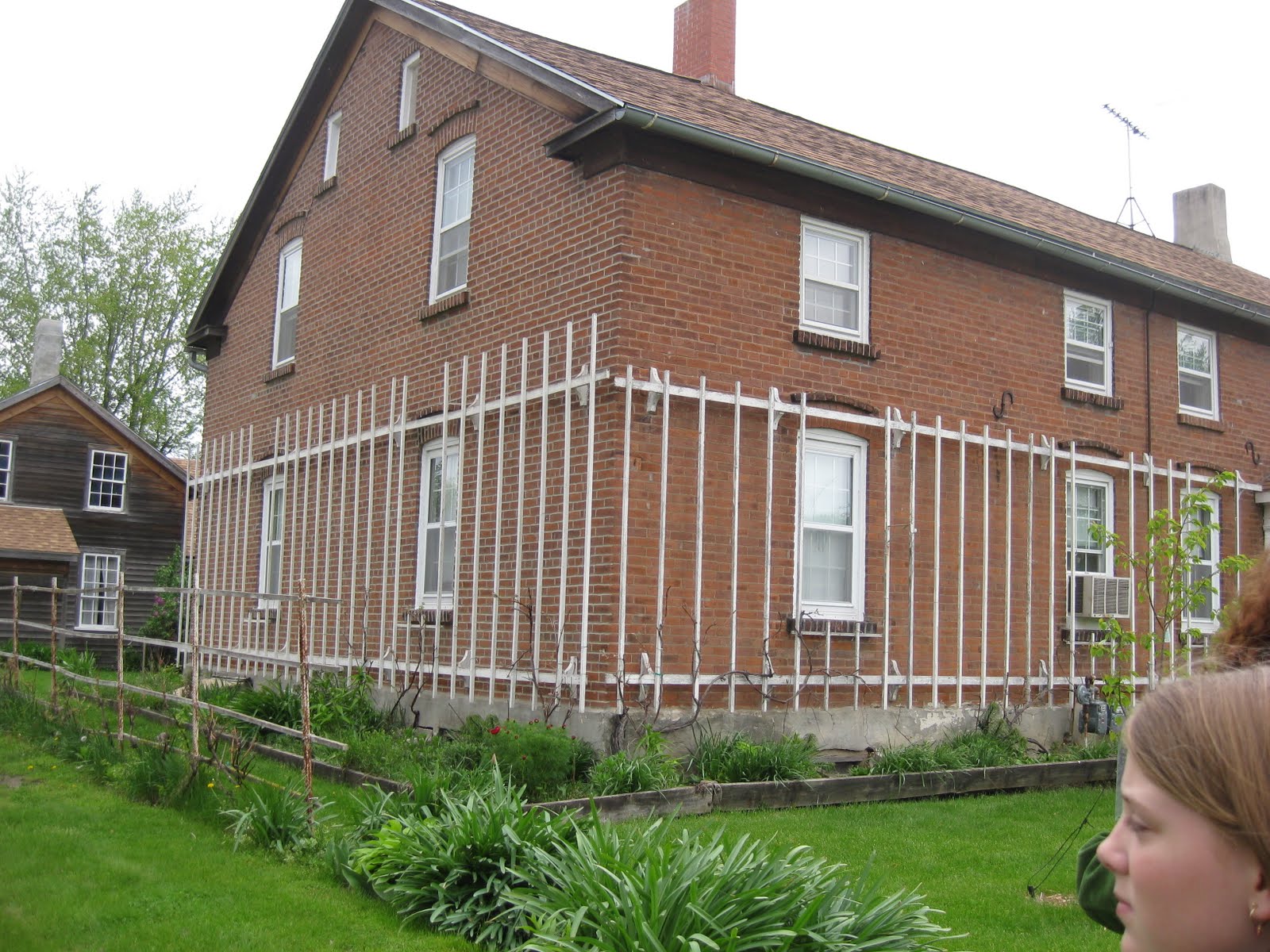 Iowa Farmhouse Iowa Farmhouses in Amana Iowa.. German Heritage