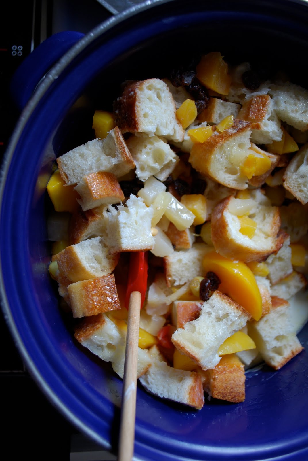 my madeleine Bread Pudding