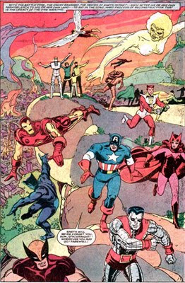 Fires? What fires? Let's get the hell back to Avengers Mansion for a cocktail
