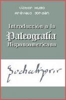 Introducción a la Paleografía
