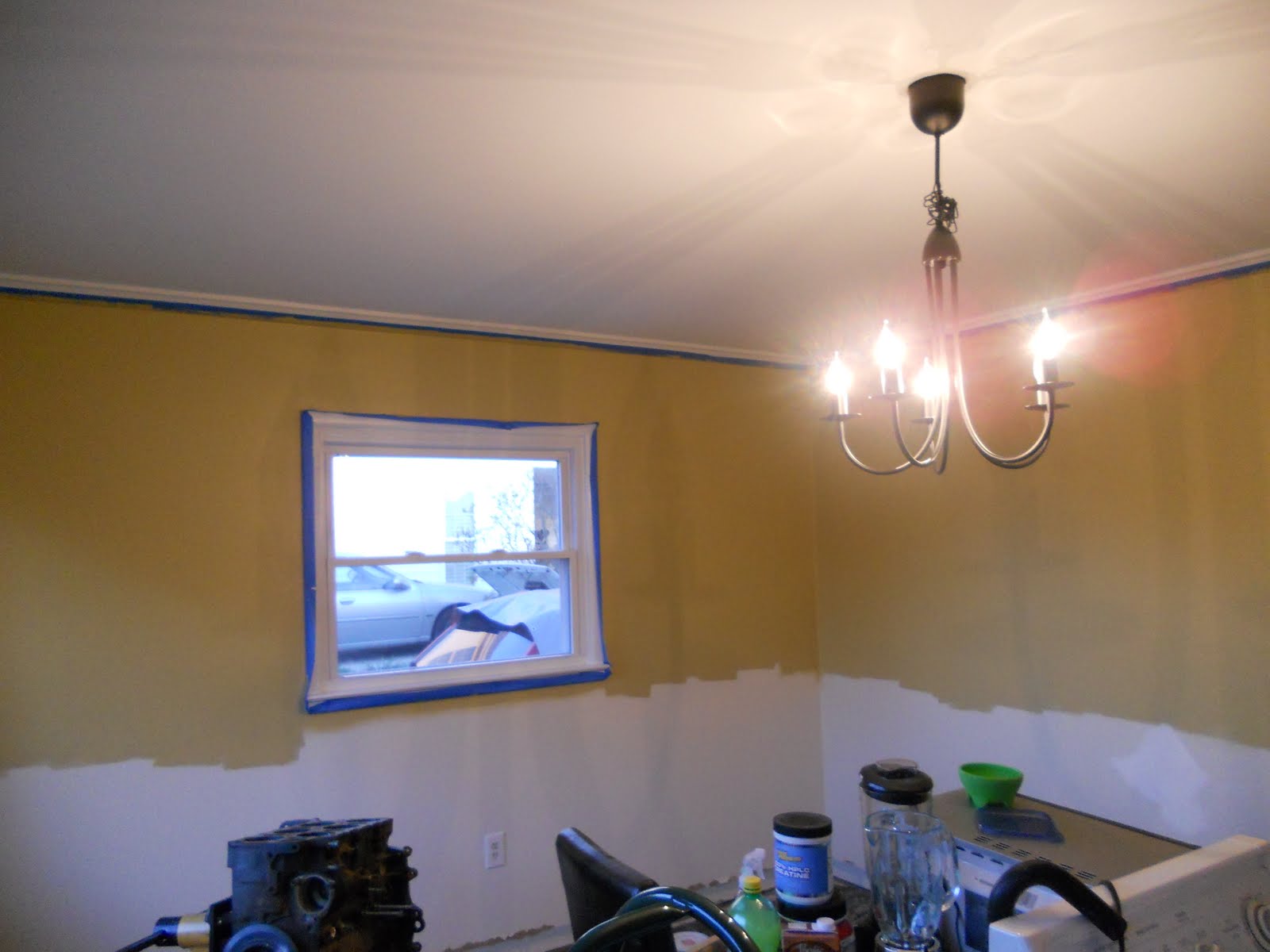 Jan's House: Sitting Room Light Fixture