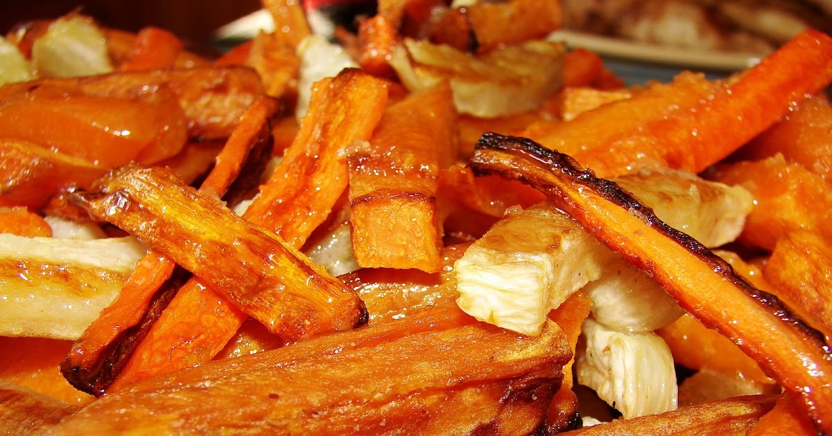 Goodchardonnay Ginger Glazed Root Vegetables