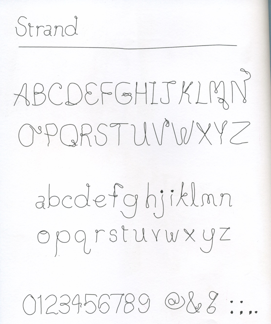 Design Context Hand Job A Catalog of Type By Michael Perry