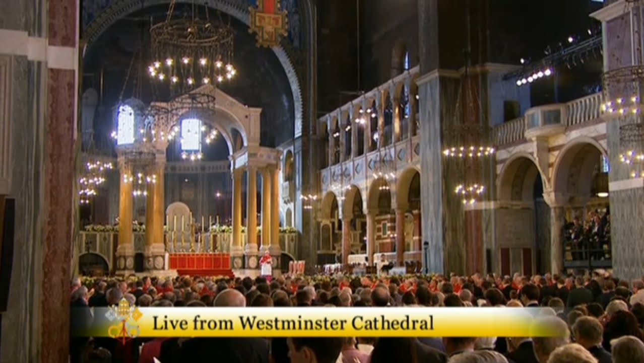 New Liturgical Movement Papal Mass at Westminster Cathedral