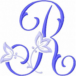 flor letras bordar lis alfabeto flores alphabet azul decoupage bordado imagenes iniciales mano bordada abecedario abc embroidery imprimir letters monogram