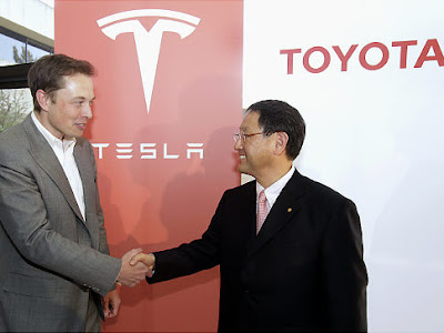 Соглашение Tesla и Toyota