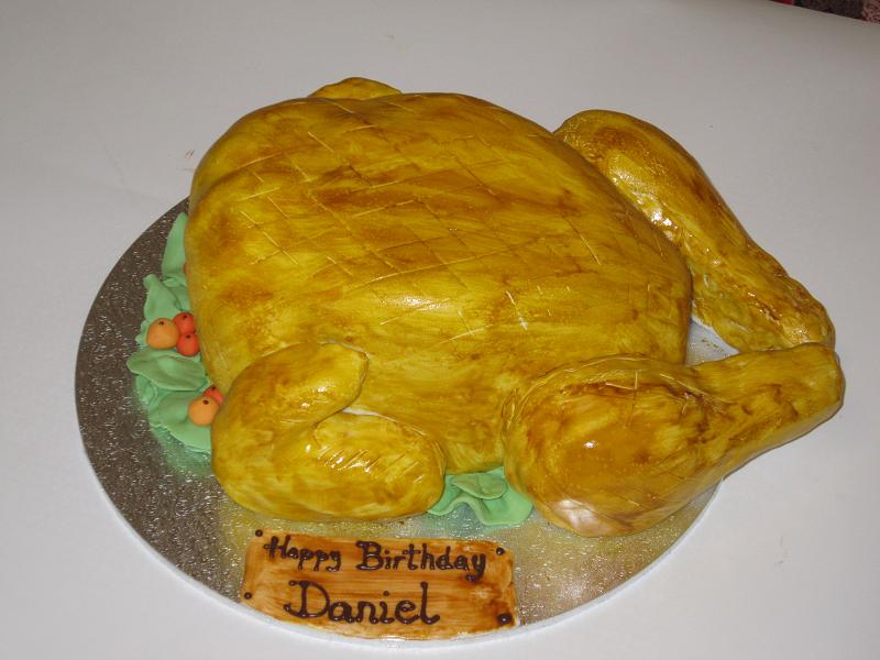 Margs Kitchen Chicken Cake.