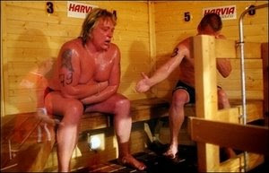 Vænne sig til fællesskab Port Competitors flock to Finland to see how long they can stand being in a sauna  with Rick Reilly | Sports Rubbish