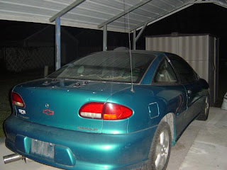 Building My Custom Chevy Cavalier Build The Picture To Left Top Is What Rear Exterior Used Look Like Day I Brought It Home Tail Lights Were All Ed And Busted