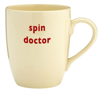 A Spin Doctor mug, buy one for your friendly Technical PR, Engineering PR, Industrial PR, Manufacturing PR & Electronics PR guy.