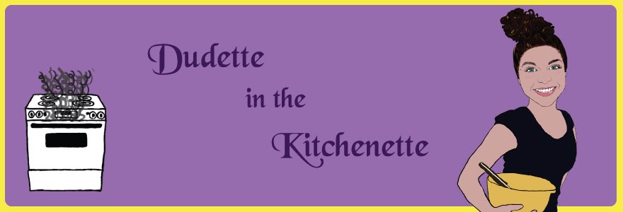 Dudette in the Kitchenette