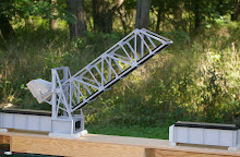 Bascule bridge for S and 0 gauge designed by Frank Grantham