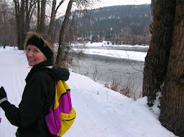 The snow is beautiful!