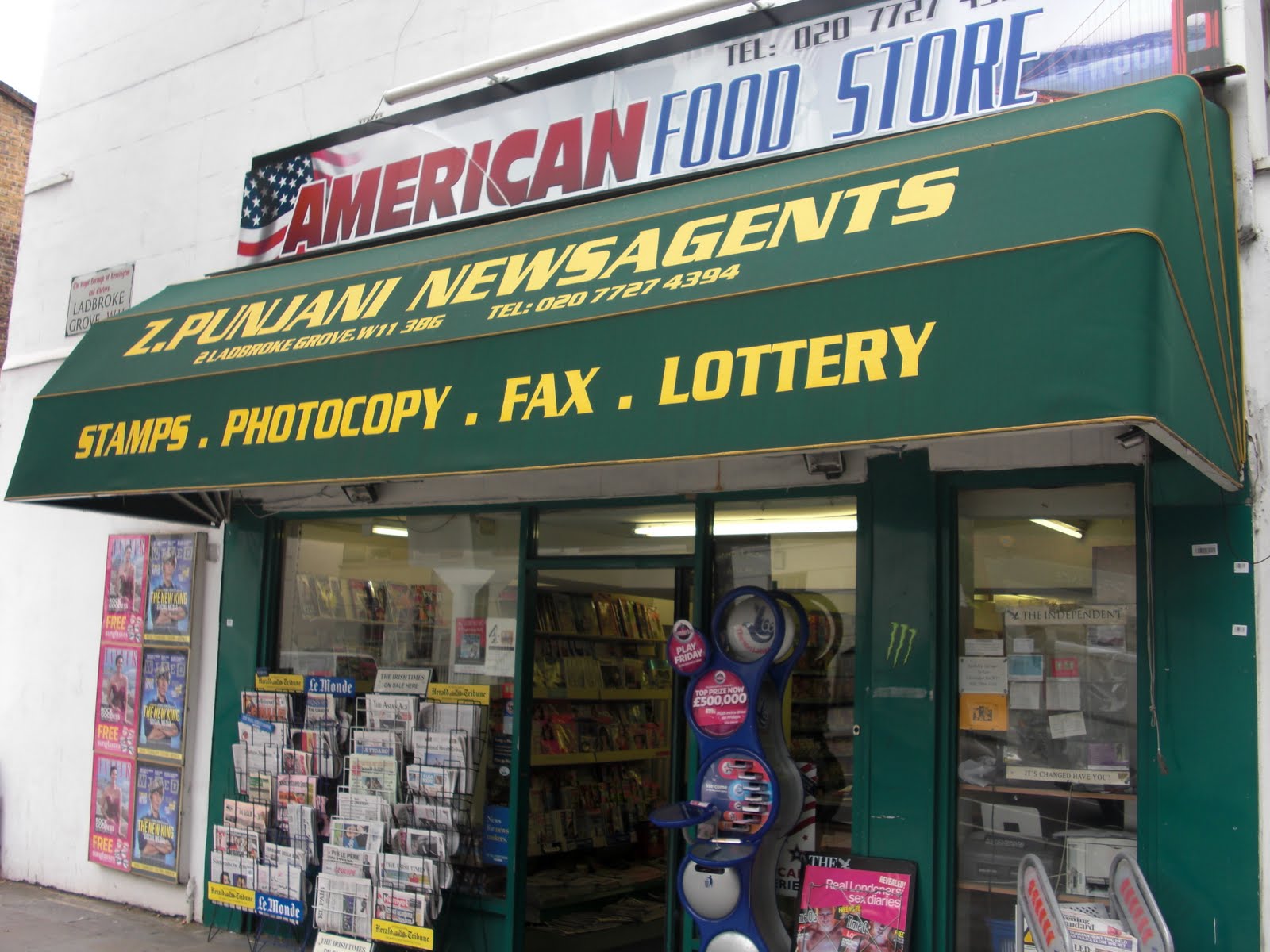 The McCooey's of London: American Food Store