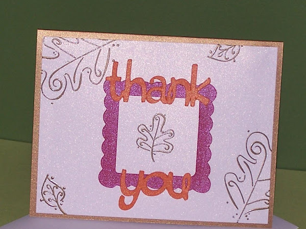 THANK YOU NOTE CARDS By Heidi
