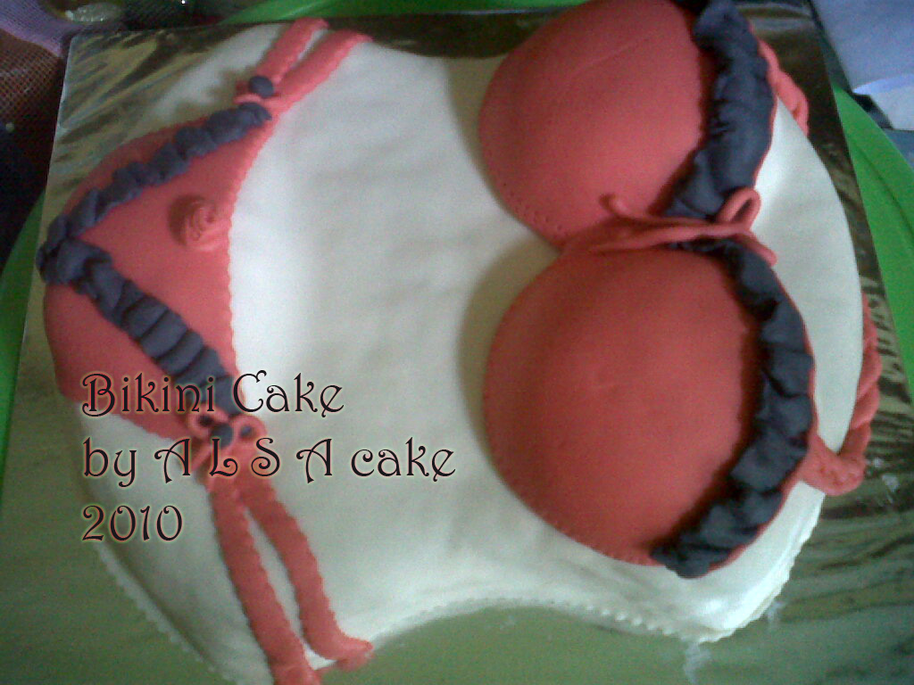 A L S A Cakes Bikini cake for Ica