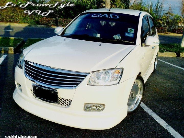 Saga nice VIP bodykit - Tips Modifikasi Kereta Proton dan 