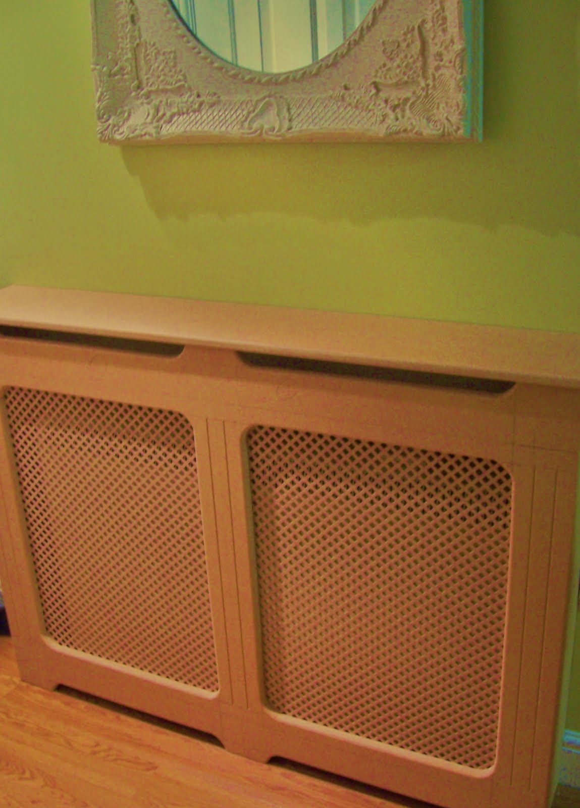Marti Crafts: Handmade storage heater / radiator cover
