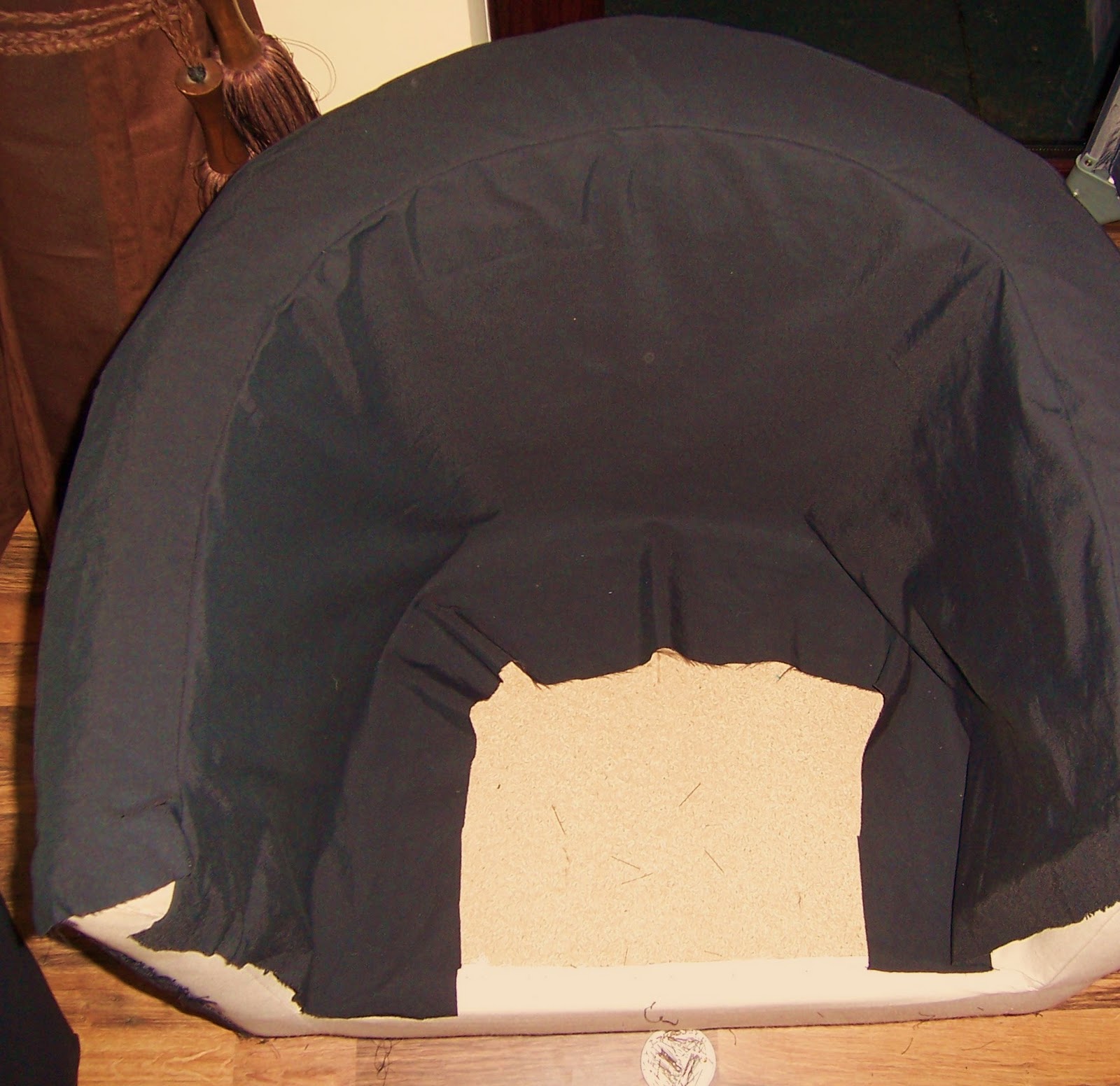 Marti Crafts Project how to recover a tub chair