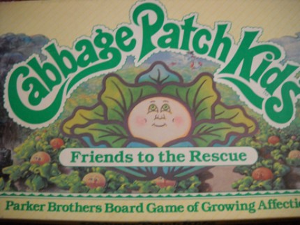 cabbage patch kids board game