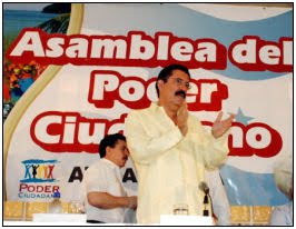 Manuel Zelaya, poder ciudadano asamblea