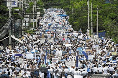 Honduras March for Peace, 7/22/09