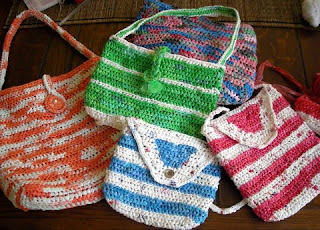 recycled plastic bag bags