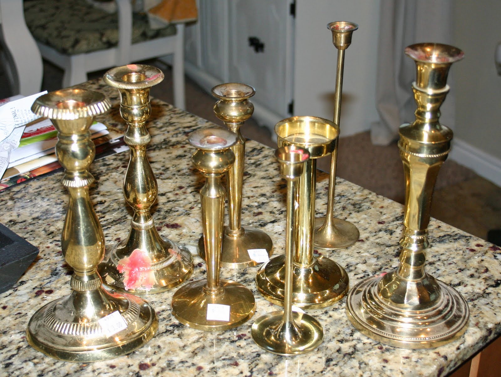 Moody Girl Projects Pottery Barn Candlesticks