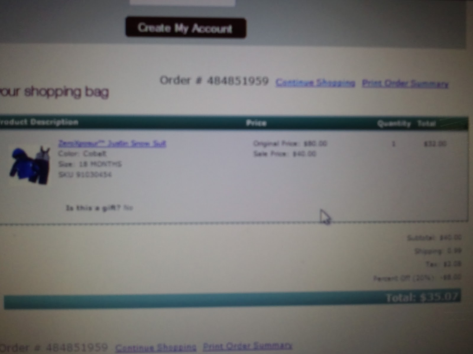 My Kohls Purchase = 60 savings! Our Thrifty Ideas