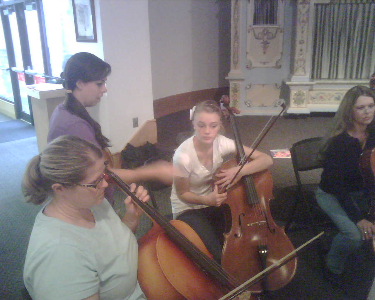 Fifty Cellos All Cello Orchestra Sectionals begin
