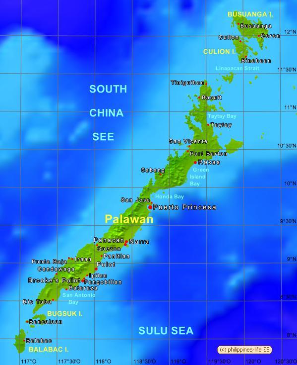 Palawan Island Map Philippines Detailed Maps Of Palaw - vrogue.co