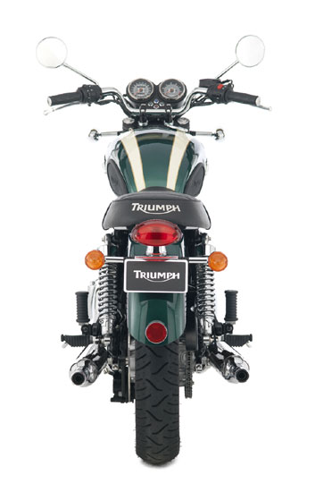 Triumph bonneville t 100 single seat