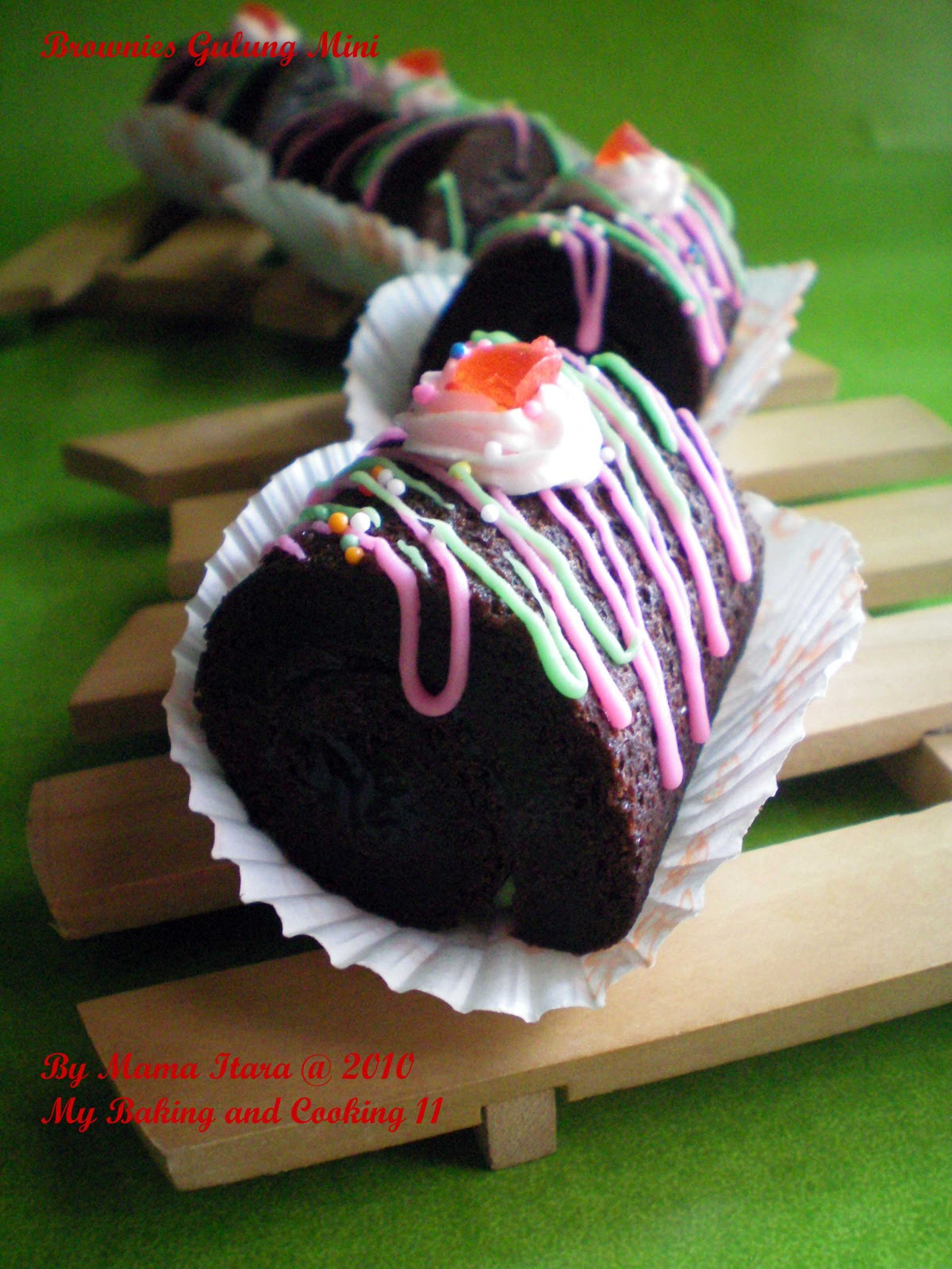 Dapur Itara Brownies Kukus Gulung Mini