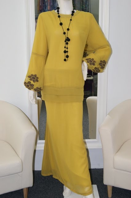 Butik Marina: Baju Kurung Moden Pendek - RM169 only Material:Chiffon ...