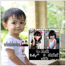Baby In Black @ White Contest by Mama_Balqis