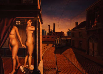 The Tram by Paul Delvaux