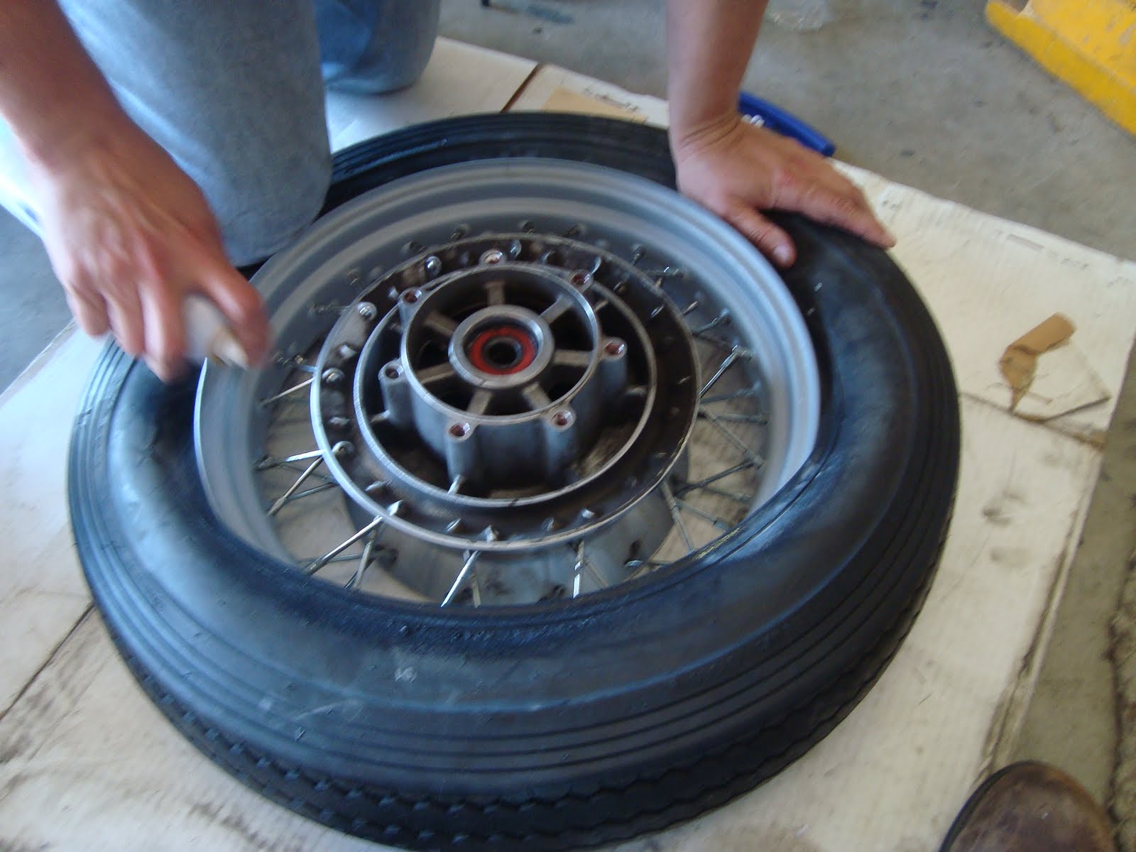 Tear it up, fix it, repeat Finishing the wheels and tires