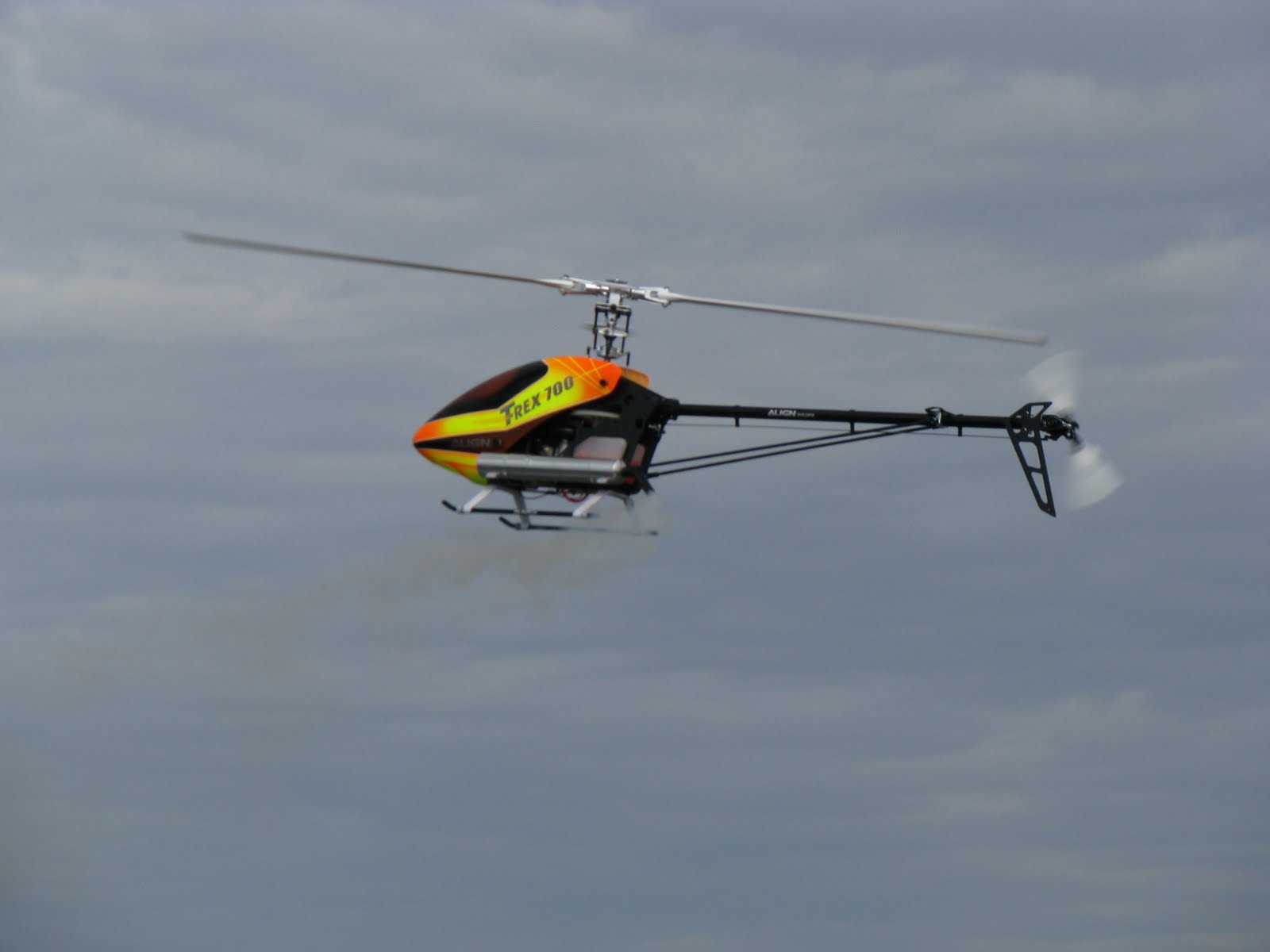 Boise Rc Heli Trex 700 Nitro at Nampa Model Aviators club